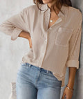 Stripped Button Down Shirt