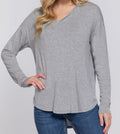 Long Sleeve V-Neck Shirt