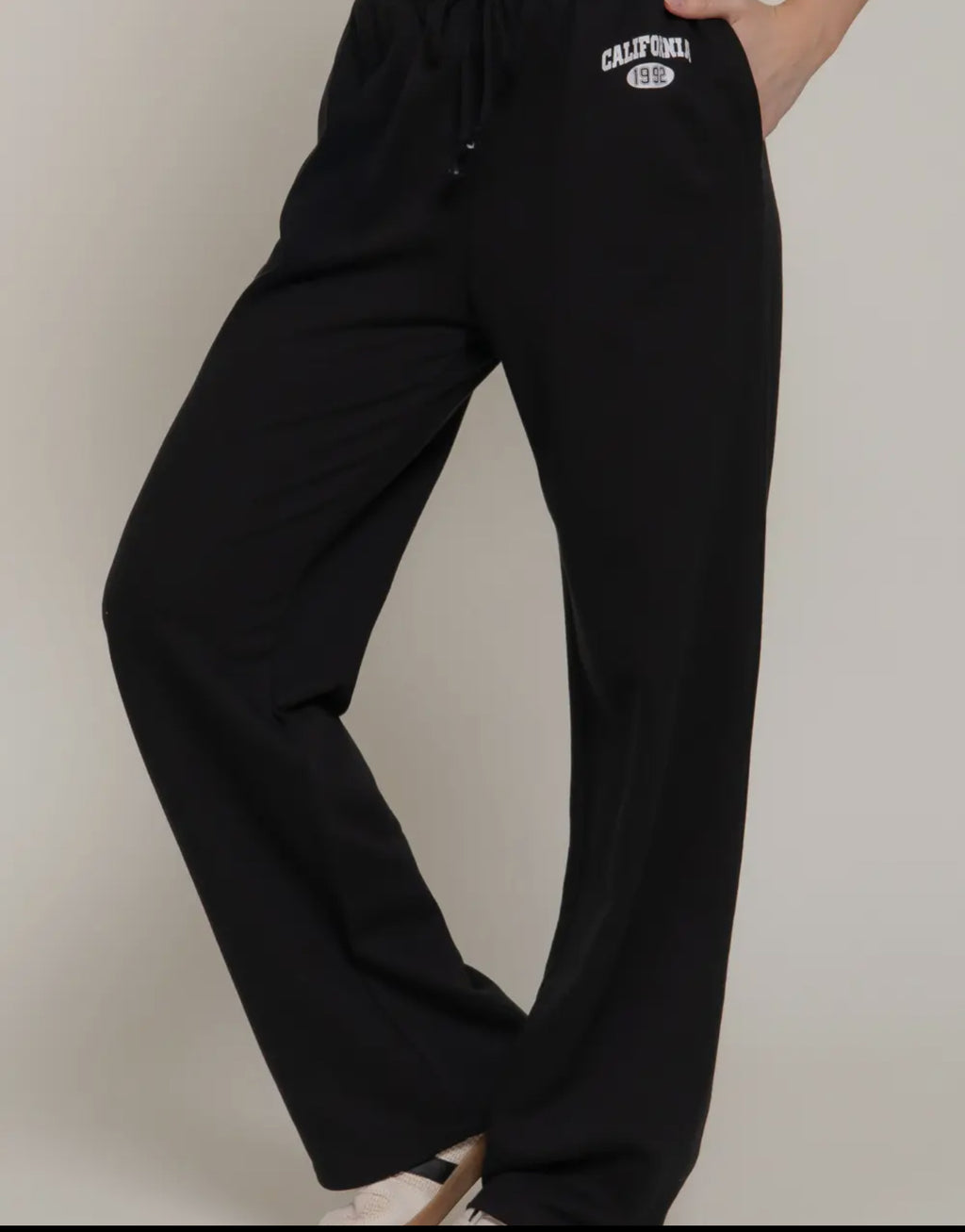 Plus Size Short Sleeve Crewneck & Drawstring Pant Set